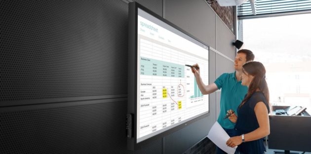 Dell svela un nuovo monitor touchscreen da 70 pollici