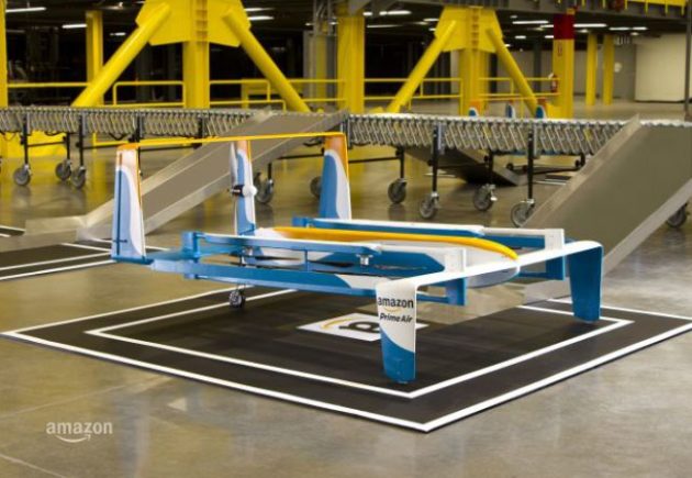 Amazon Prime Air: primi test per la consegna con drone nel Regno Unito