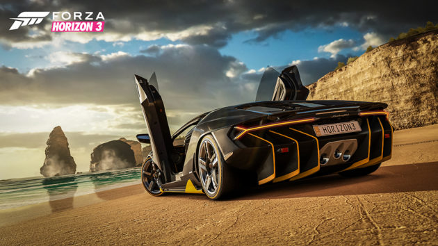 Forza Horizon 3, aperto ufficialmente il Garage