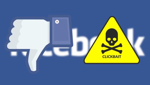 Facebook: guerra aperta al Clickbaiting