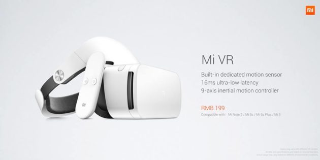 Xiaomi presenta Mi VR, un nuovo visore per la realtà virtuale