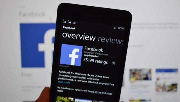 Facebook cesserà di funzionare su Windows Phone?