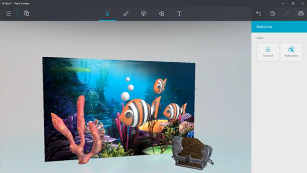 Microsoft: sta arrivando il nuovo Paint per Windows 10 - VIDEO