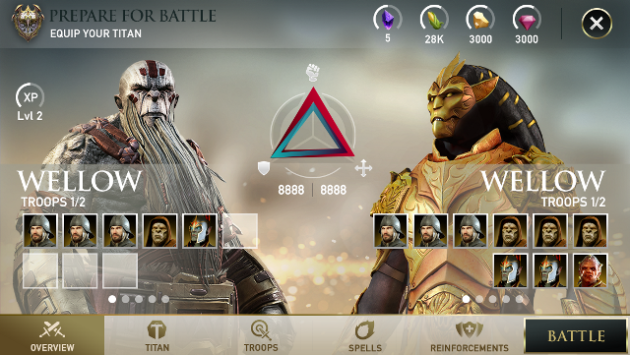 Dawn of Titans, il nuovo social game free-to-play per mobile di Zynga