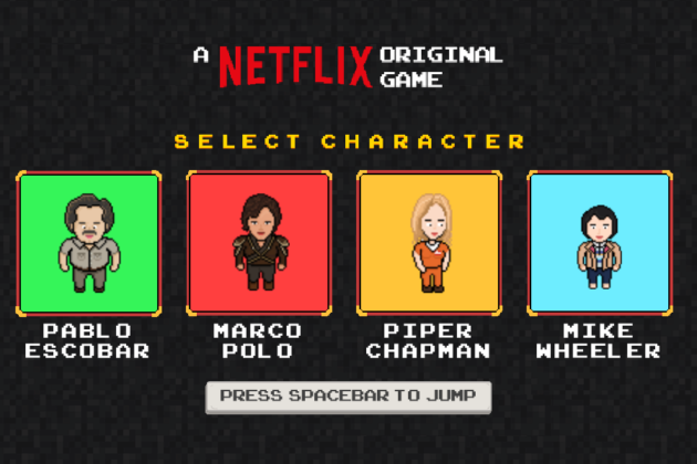 Netflix lancia un videogame per gli appassionati delle serie TV