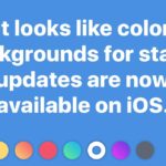Facebook: aggiornamenti di stato “colorati” anche su iOS