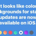 Facebook: aggiornamenti di stato “colorati” anche su iOS