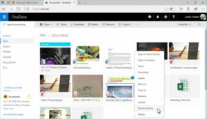 OneDrive disponibile la cronologia dei salvataggi di tutti i file (01)