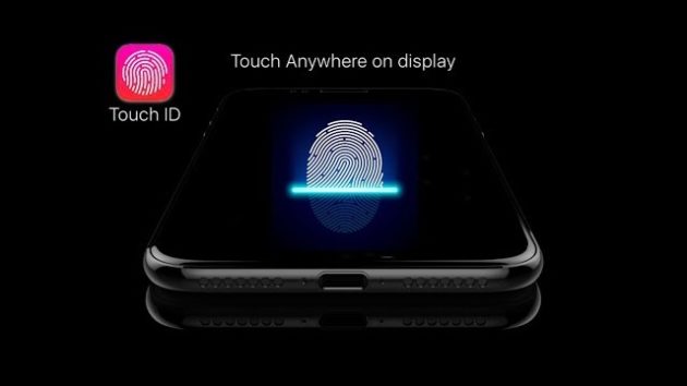 Apple valutò l’ipotesi del Touch ID nello schermo di iPhone X