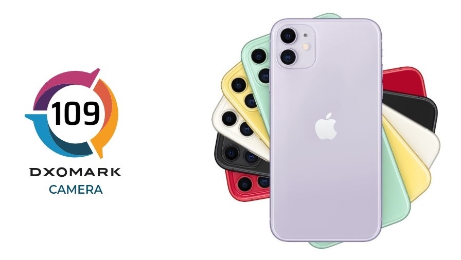 Apple يسجل iPhone 11 109 نقاط على DxOMark